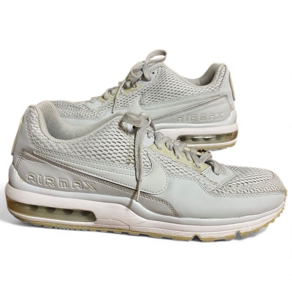 Nike Men's Air Max LTD Pure Platinum / Pure Platinum / White Sneakers Shoes 11